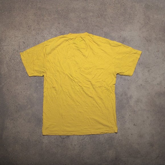 NIKE T SHIRT MENS YELLOW L - Picture 4 of 4